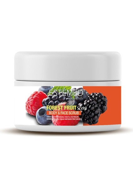 Vücut & Yüz Peeling Orman Meyveleri & Body&face Scrub Forest Fruit Scent 250ML