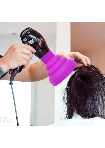 Yeni Katlanabilir Silikon Salon Kıvırcık Saç Kurutma Makinesi Difüzör Kapak Şekillendirici Kuaförlük Kıvırmak Dıy Blower Makyaj Aracı Aksesuarı (Yurt Dışından)