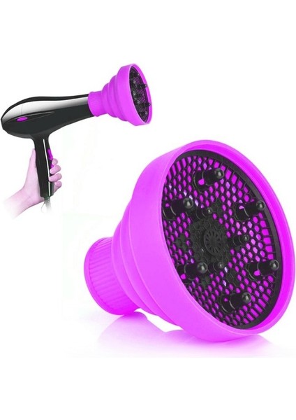 Yeni Katlanabilir Silikon Salon Kıvırcık Saç Kurutma Makinesi Difüzör Kapak Şekillendirici Kuaförlük Kıvırmak Dıy Blower Makyaj Aracı Aksesuarı (Yurt Dışından)