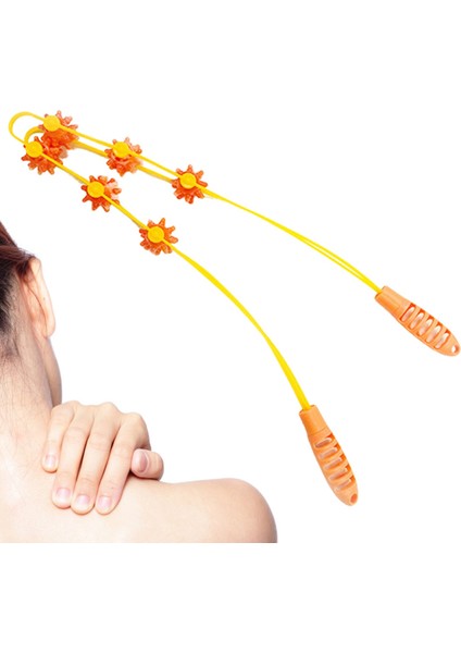 Kafa Masajı Aleti - Sarı (Yurt Dışından) indirimleri