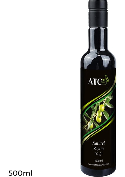 Atc Vital Erken Hasat Soğuk Sıkım Sızma Zeytin Yağı 500 ml - Violet