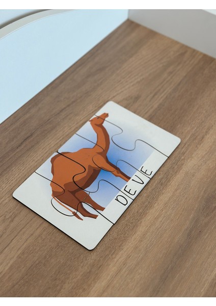 Hayvanlar Öğrenme Eşleme Puzzle Kartı, Puzzle Eğitici Oyuncak, Montessori Eğitim Oyuncak, Motor Zeka fiyatları