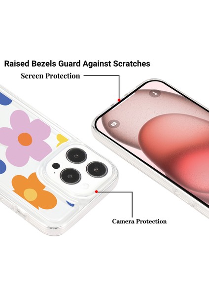 iPhone 15 Pro Tpu Düşme Önleyici Telefon Kılıfı (Yurt Dışından)