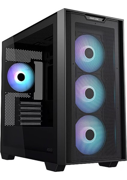 A21 Plus Argb Temperli Cam USB 3.2 Matx Mesh Siyah Mid Tower Gaming Kasa