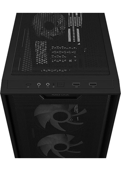 A21 Plus Argb Temperli Cam USB 3.2 Matx Mesh Siyah Mid Tower Gaming Kasa