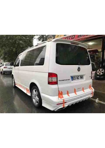 Oto Modifiyecim Transporter T5 Arka Tampon Ek