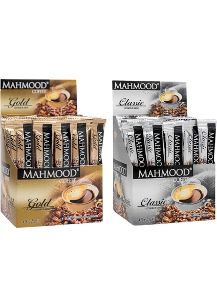 Mahmood Coffee Gold 2 gr ve Klasik 2 gr 48 x 2