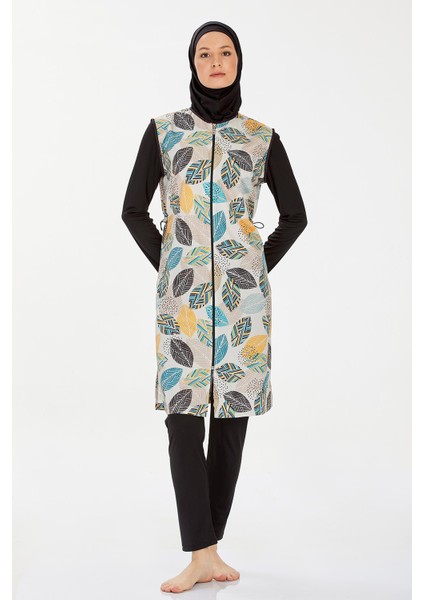 Tam Kapalı Tesettür Mayo 9255 Verena Siyah fırsatları