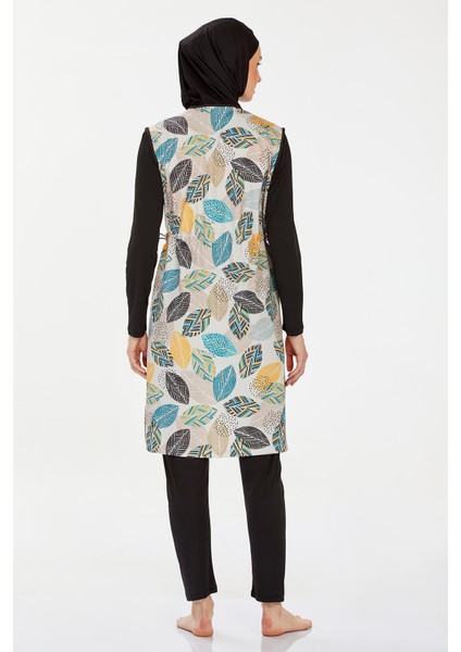 Tam Kapalı Tesettür Mayo 9255 Verena Siyah indirimleri