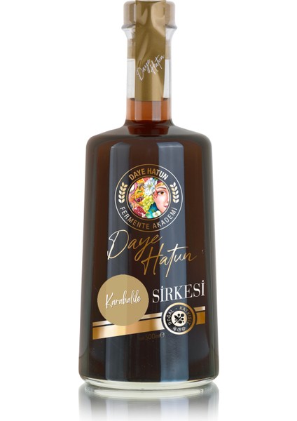 Karahalile Sirkesi/black Myrobalan Vinegar (Doğal Fermente Canlı Sirke / Nat. Ferm./ 500 ml)