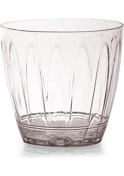 OR03 Şeffaf Orkide Saksı 3 Litre 3'lü Set