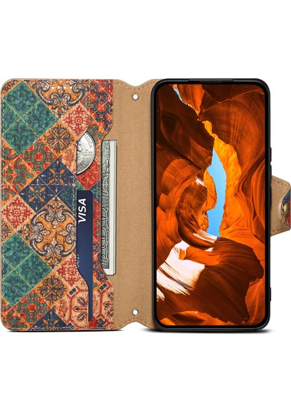 Huawei Mate 50 4g Deri Kılıf Standlı Düşmeye Dayanıklı Cüzdan Telefon Kapağı (Yurt Dışından) fiyatları