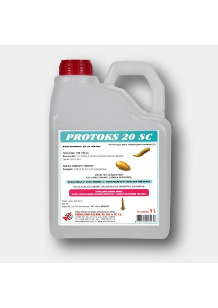 Protoks 20 Sc Larvasit 5 Litre