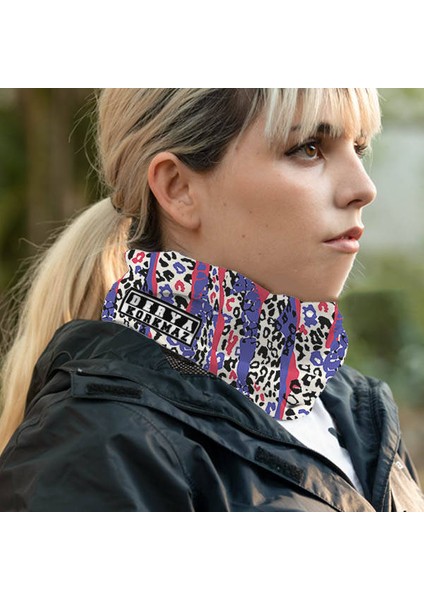 Leopar Tasarım Boyunluk Bandana