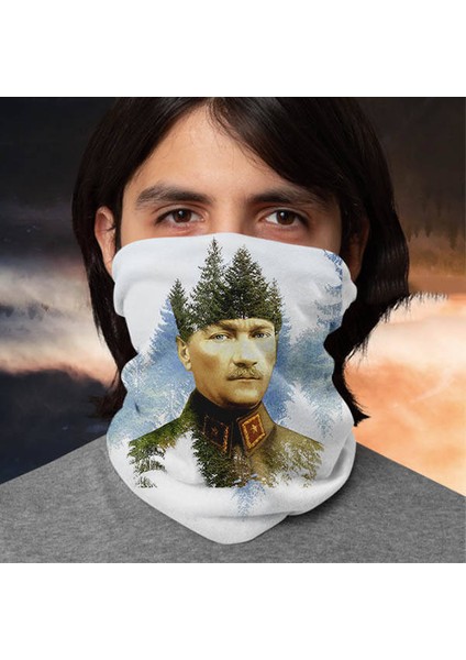 Mustafa Kemal Atatürk Bandana Boyunluk