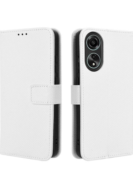 Oppo A78 4g Kickstand Manyetik Cüzdan Kart Tutucu Kapak Için Kılıf (Yurt Dışından)