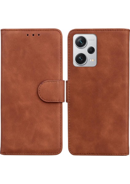 Xıaomı Redmi Not 12 Için Flip Case Pro Artı Manyetik Standı Tutucu Kart Pu (Yurt Dışından)