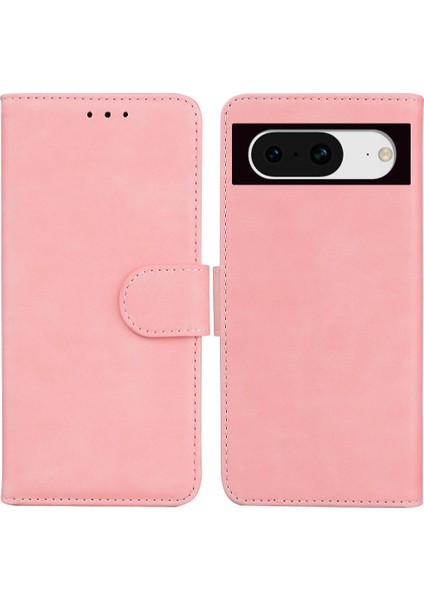 Google Piksel 8 Kart Yuvası Premium Pu Deri Manyetik Standı Için Flip Case (Yurt Dışından)