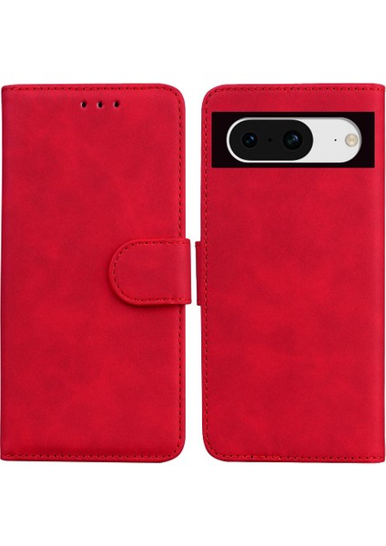 Google Piksel 8 Kart Yuvası Premium Pu Deri Manyetik Standı Için Flip Case (Yurt Dışından)