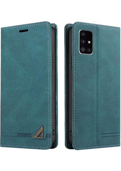 Samsung Galaxy A71 5g Premium Deri Iki Kart Yuvaları Premium (Yurt Dışından)