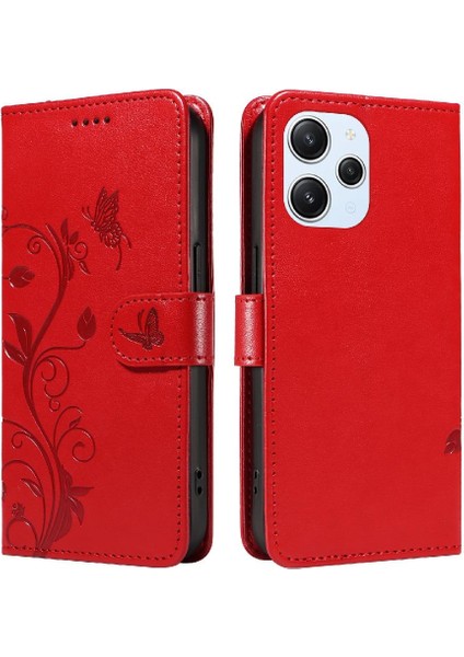 Xiaomi Redmi 12 4g Deri Cüzdan Telefon Kılıfı ve (Yurt Dışından)