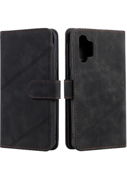 Samsung Galaxy A32 4g Bileklik Pu Deri Cüzdan Flip Folio Kart Için Kılıf (Yurt Dışından)