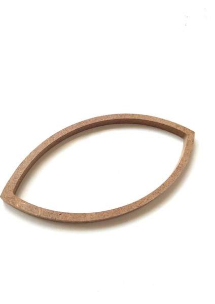Sade Göz Kasnak / Çerçeve Göz Kasnak 40 cm Boyanabilir Ham Mdf 6 mm