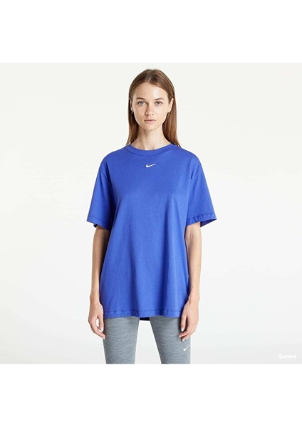 W Nsw Essential Tee Bf Lbr Purple DN5697-430 indirimleri
