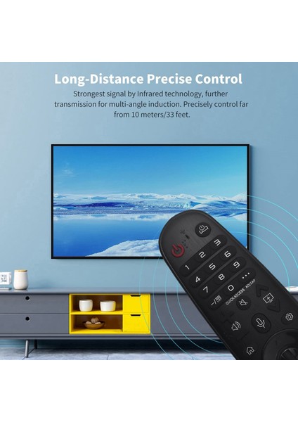 AN-MR19BA Lg Nanocell Tv SM80 SM81 SM82 Için Uzaktan Kumandayı Değiştirin (Yurt Dışından) indirimleri