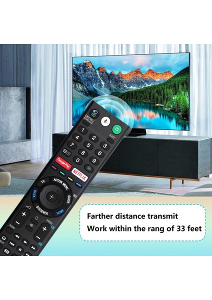 Sony Tv KD-75X9400E KD-55X9300E Için RMF-TX200P Uzaktan Kumandayı Değiştirin (Yurt Dışından)