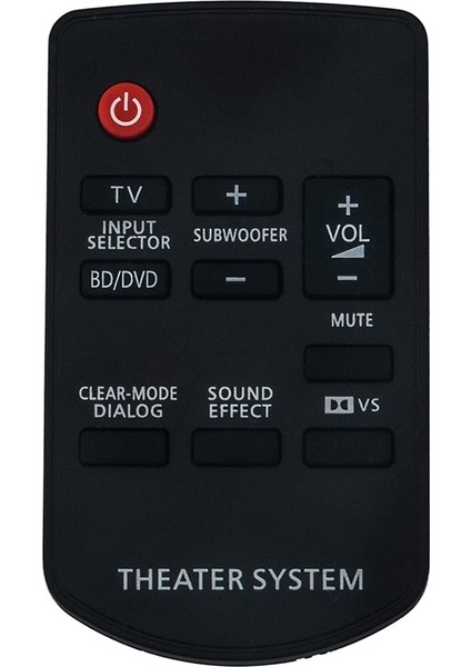 Panasonic Theter Sistemi SC-HTB10 Için Uzaktan Kumanda N2QAYC000027 (Yurt Dışından)