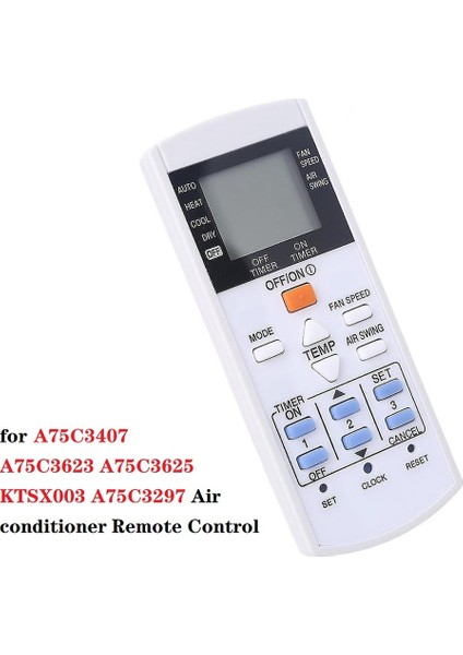 A75C3297 Panasonic Klima Için Uzaktan Kumanda (Yurt Dışından) indirimleri