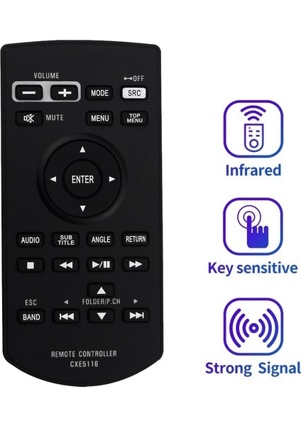 CXE5116 Pioneer DVD Rds Av Alıcısı Için Uzaktan Kumandayı Değiştirin (Yurt Dışından) fiyatları