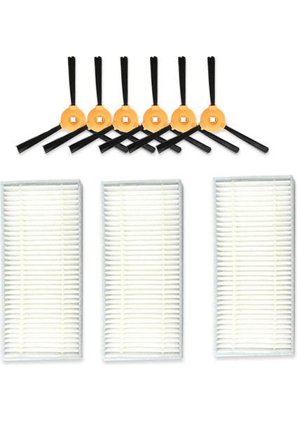 Yedek Filtreler+Yan Fırça Seti Robot Süpürge (Yurt Dışından)