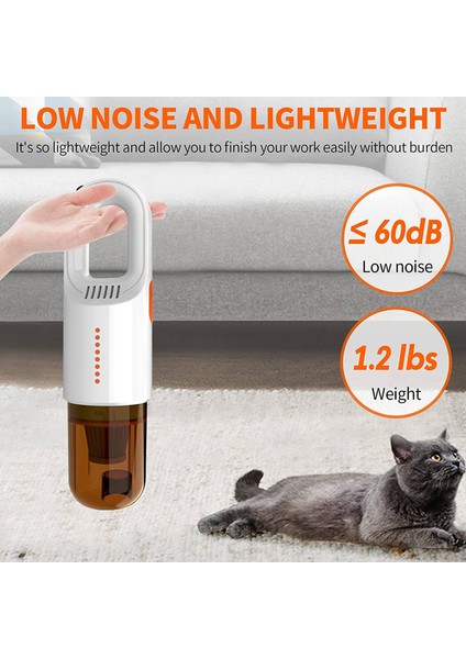 Araba/ev/saç Için Şarj Edilebilir Taşınabilir Akülü Elektrikli Süpürge (Yurt Dışından) fırsatları