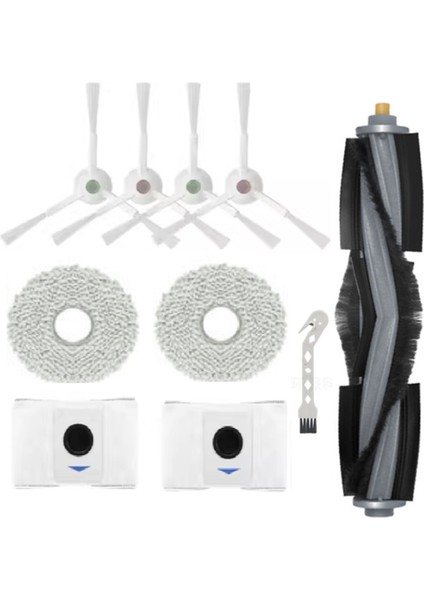 Ecovacs Deebot T20/T20MAX/T20PRO/X1 Robot Ana Yan Fırça Için 10 Adet (Yurt Dışından) indirimleri