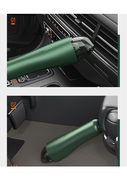 Araç Ev Ofisi Için 6000PA Kablosuz Araç Süpürgesi-B (Yurt Dışından) indirimleri