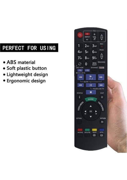 Panasonic DVD Kaydedici Için Uzaktan Kumandanın Değiştirilmesi N2QAYB001077 (Yurt Dışından) indirimleri