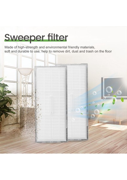 Xiaomi Için Yedek Ana Fırça Yan Fırçalar Filtre Paspas Bezleri (Yurt Dışından) indirimleri