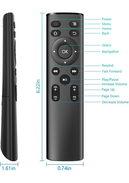 Fire Tv Stick Için Tv Uzaktan Kumandası, 4k, Lite, Max, Sessiz Fonksiyon (Yurt Dışından) fiyatları