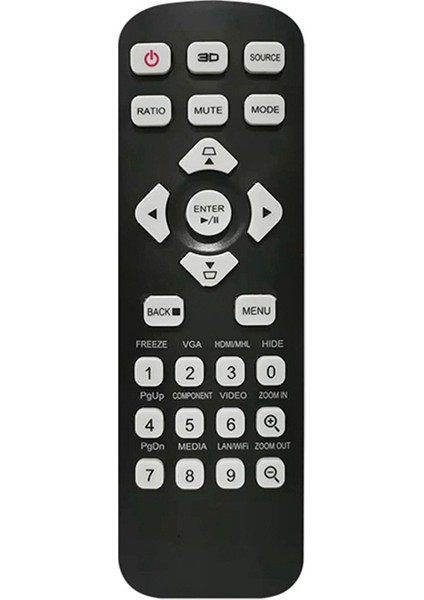 Acer Projektörler Için Yeni T-2501 3D Uzaktan Kumanda X1123H X118 (Yurt Dışından)