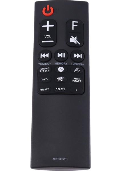 Lg Soundbar Hoparlörü Için Yedek Uzaktan Kumanda AKB75475311 (Yurt Dışından)
