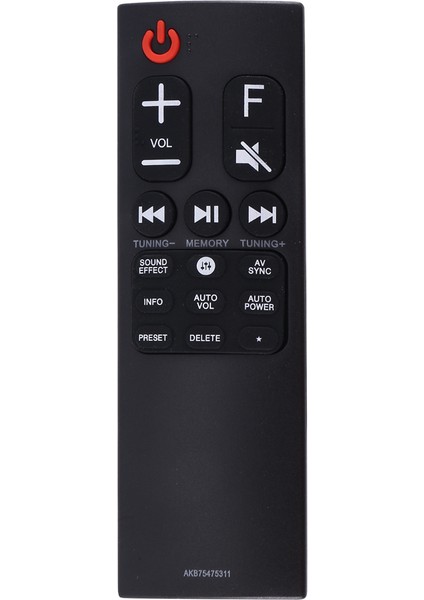 Lg Soundbar Hoparlörü Için Yedek Uzaktan Kumanda AKB75475311 (Yurt Dışından)