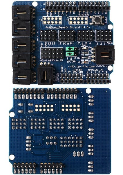 Arduino Uno Mega Duemilanove Sensör Kalkanı V4 Dijital Analog Modülü Için (Yurt Dışından) modelleri