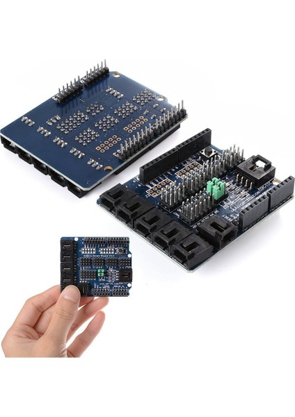 Arduino Uno Mega Duemilanove Sensör Kalkanı V4 Dijital Analog Modülü Için (Yurt Dışından) indirimleri