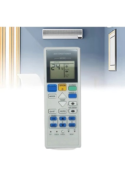 A75C4143 Panasonic A75C4406 A75C4145 A75C4147 Için Uzaktan Kumanda (Yurt Dışından)