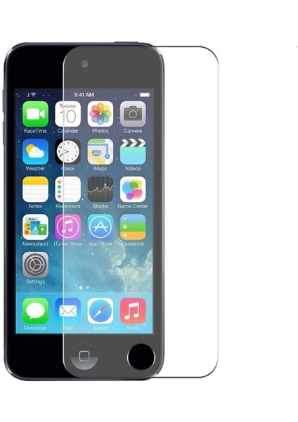 Apple Ipod Touch 5. Nesil Nano Glass Ekran Koruyucu Şeffaf