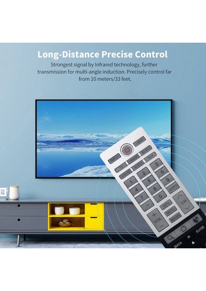 CT-90427 Toshiba Tv Için Uzaktan Kumanda 58L7350U 75035123 65L9300UM (Yurt Dışından) indirimleri