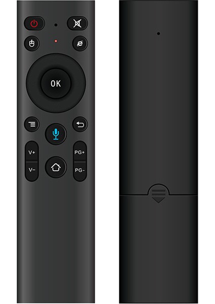 Q5+ Air Mouse Akıllı Tv Android Kutusu Için Bluetooth Uzaktan Ses Kontrolü (Yurt Dışından)