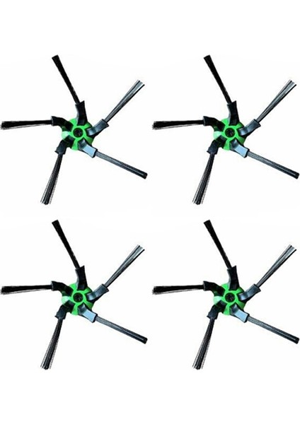 Irobot Roomba S9 S9+ Süpürme Robotu Süpürgesi Için 4 Adet Yan Fırça (Yurt Dışından)